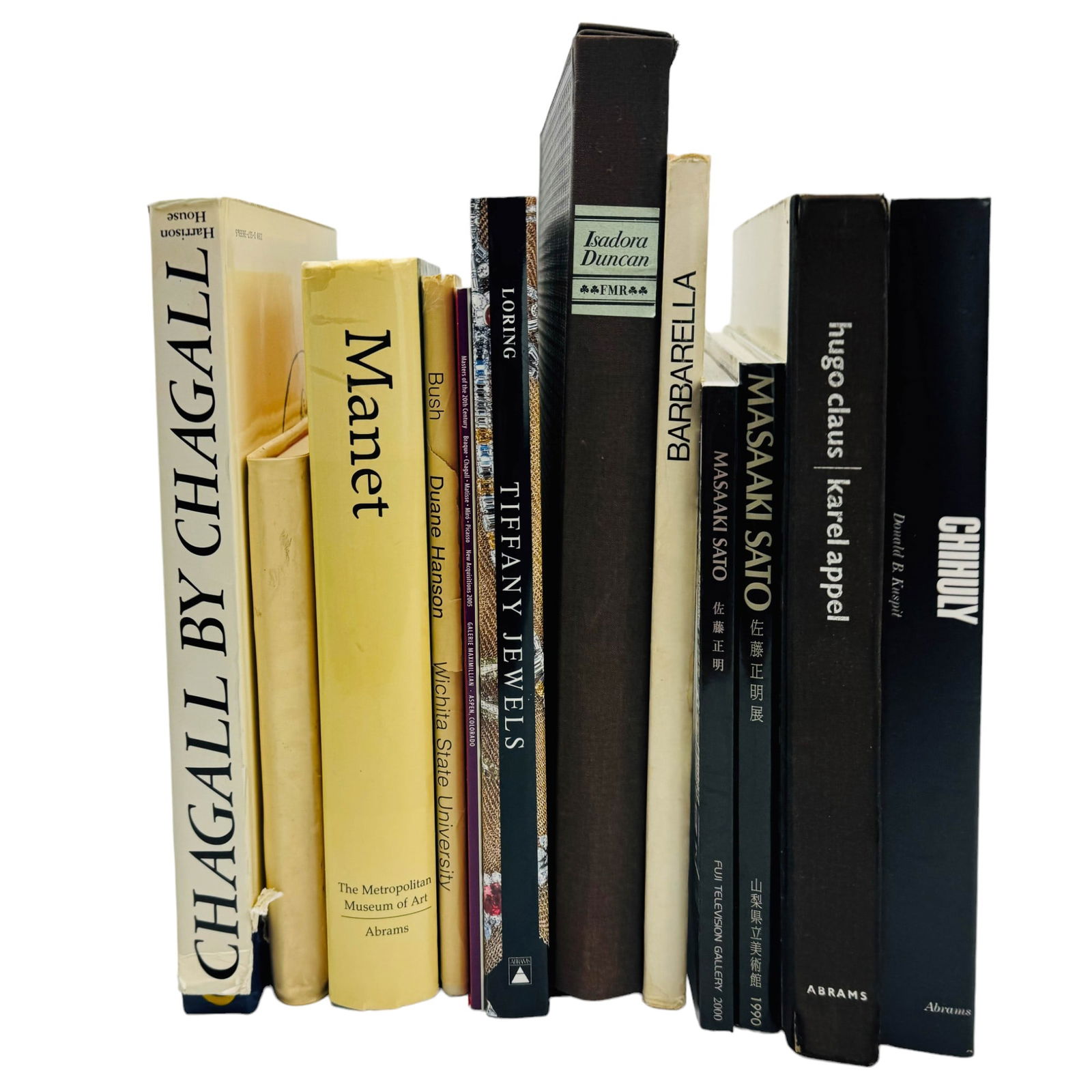 Tiffany Chagall Appel Chihuly Coffee Table Books (1 of 3)