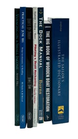 Nautical Maritime Sailing Boat Ship Books 7pc LOT