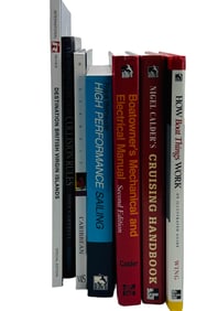 Sailing Boat Manual Yachtman's Guide Books 7pc LOT