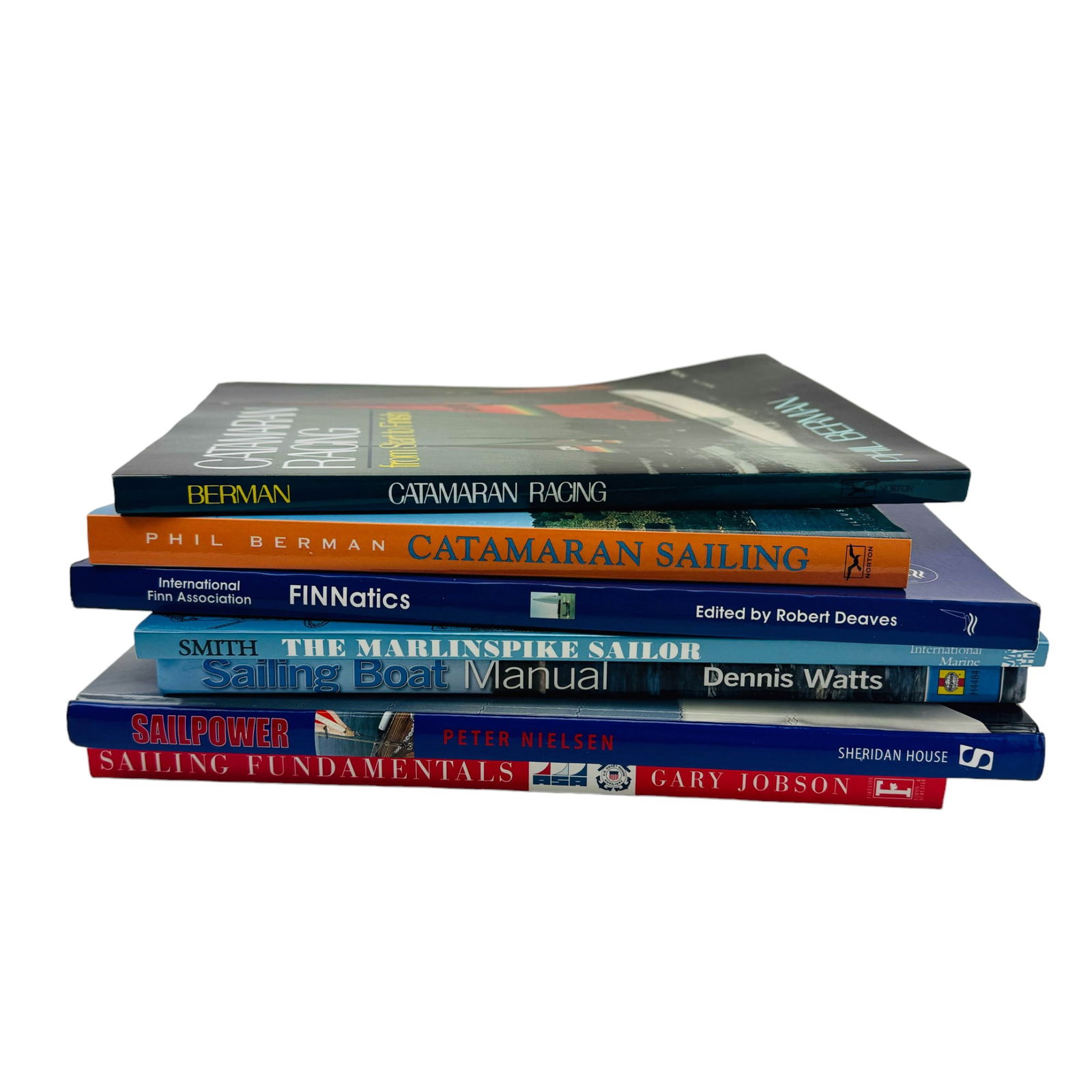 Sailor Sailing Catamaran Racing Boat Books 7pc LOT (1 of 4)