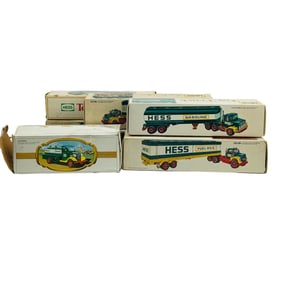Hess Toy Trucks w/ Box Estate Collection 7pc LOT