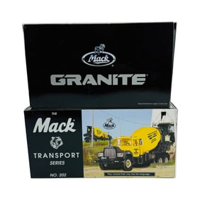 1st Gear Mack Concrete Mixer & Granite Dump Truck