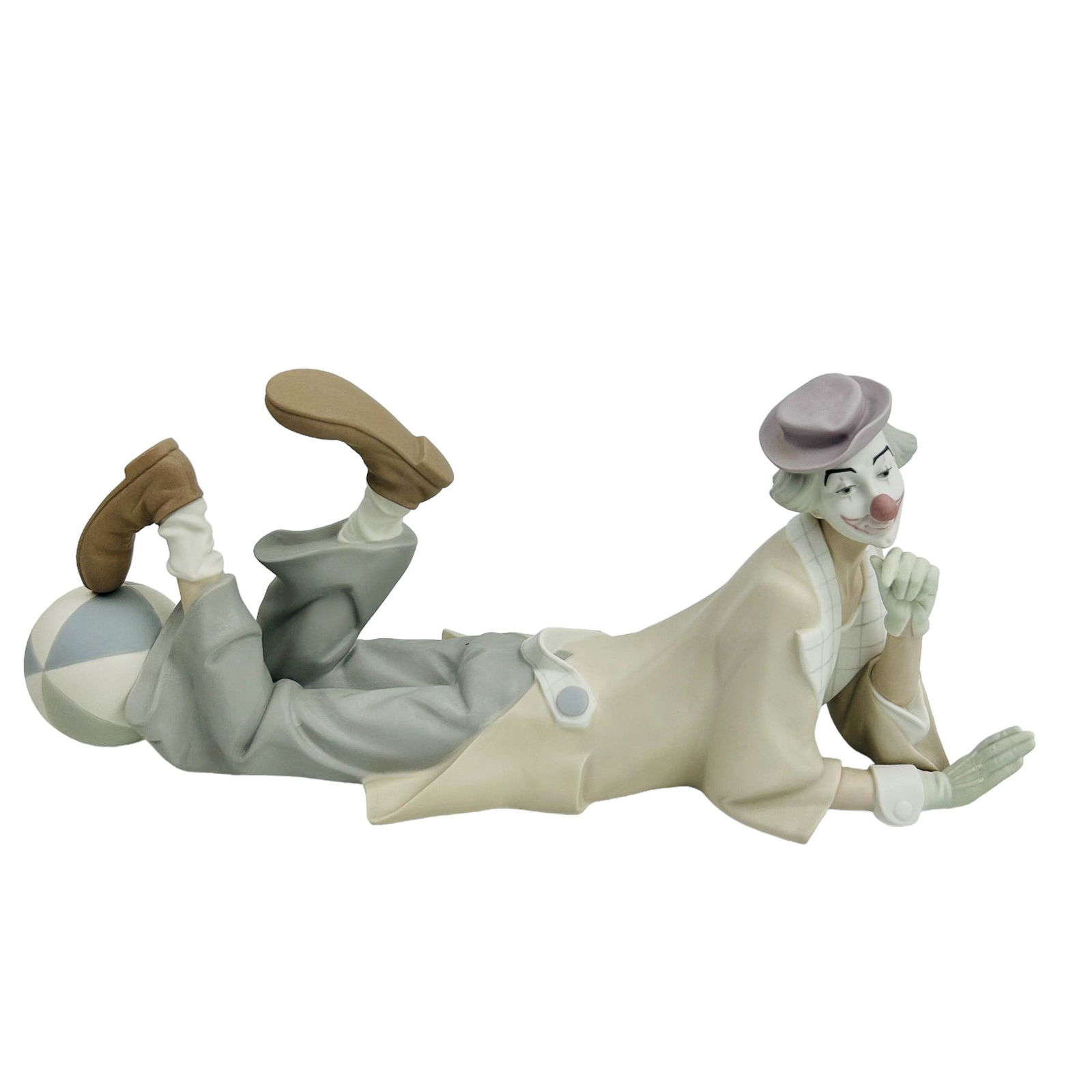 Lladro Spain Clown # 4618 Matte Porcelain Figurine (1 of 4)