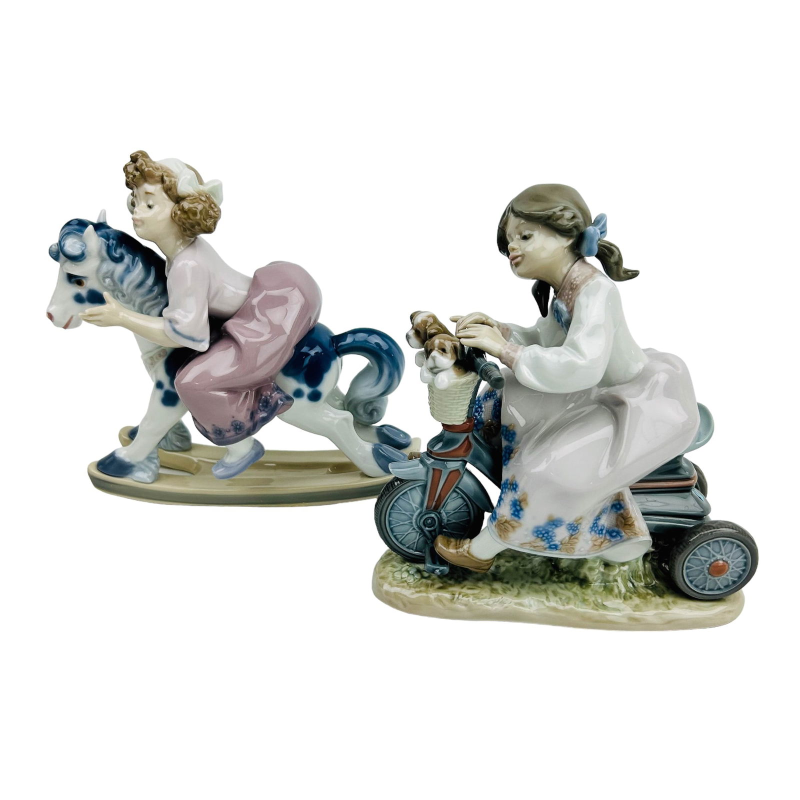 Lladro Pain Faithful Steed & Traveling in Style 2p (1 of 5)