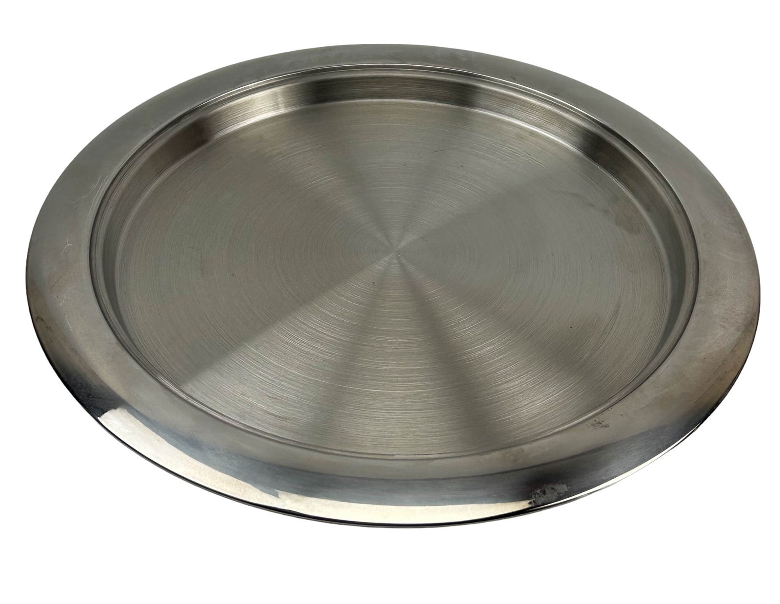 Frontgate Stainless Steel Hot Cold Round Platter (1 of 5)