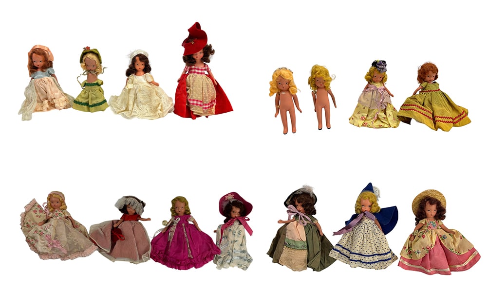 Nancy Ann Storybook Bisque Porcelain Doll 15p LOT (1 of 5)