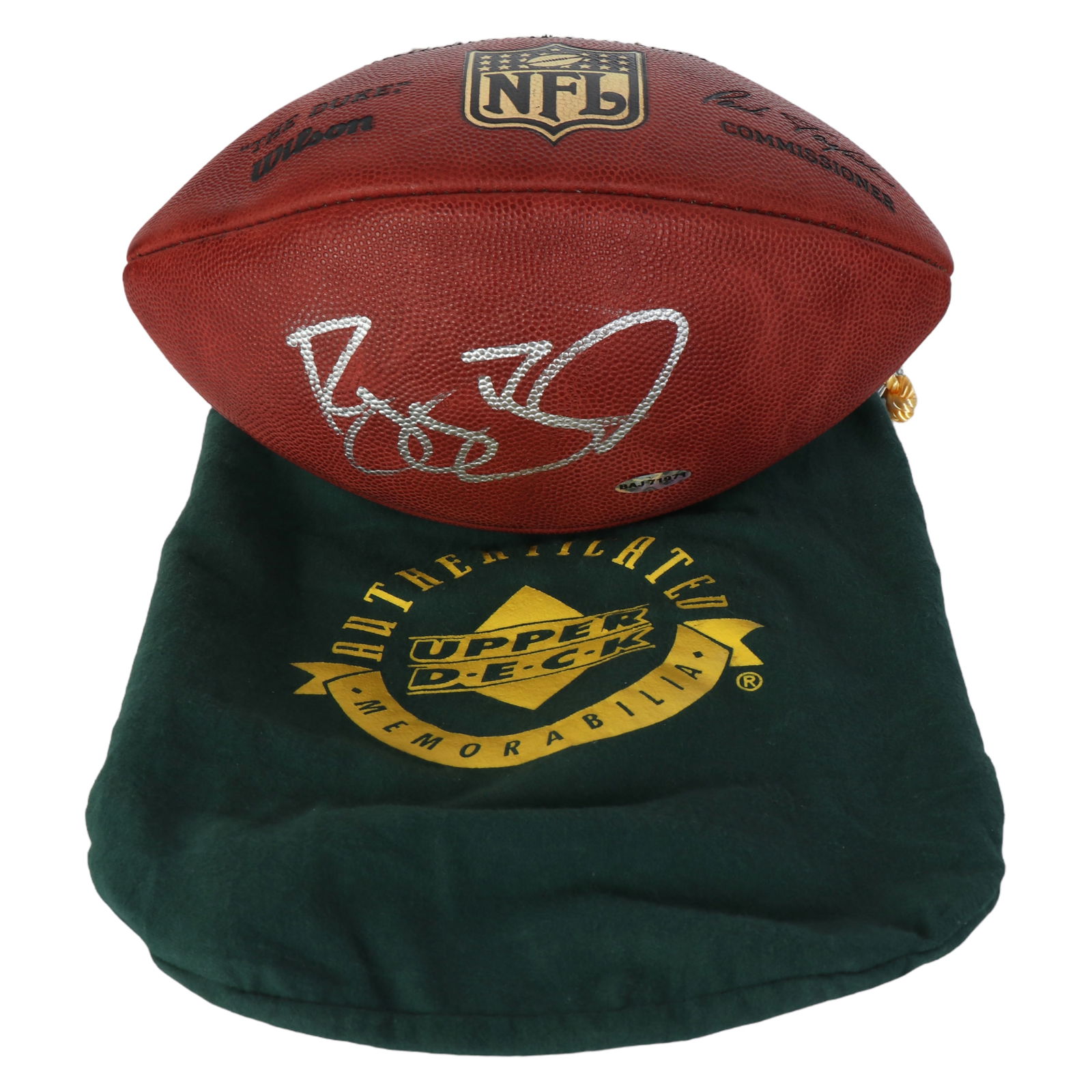 Reggie Bush SIGNED Wilson NFL Football COA & HOLO (1 of 5)