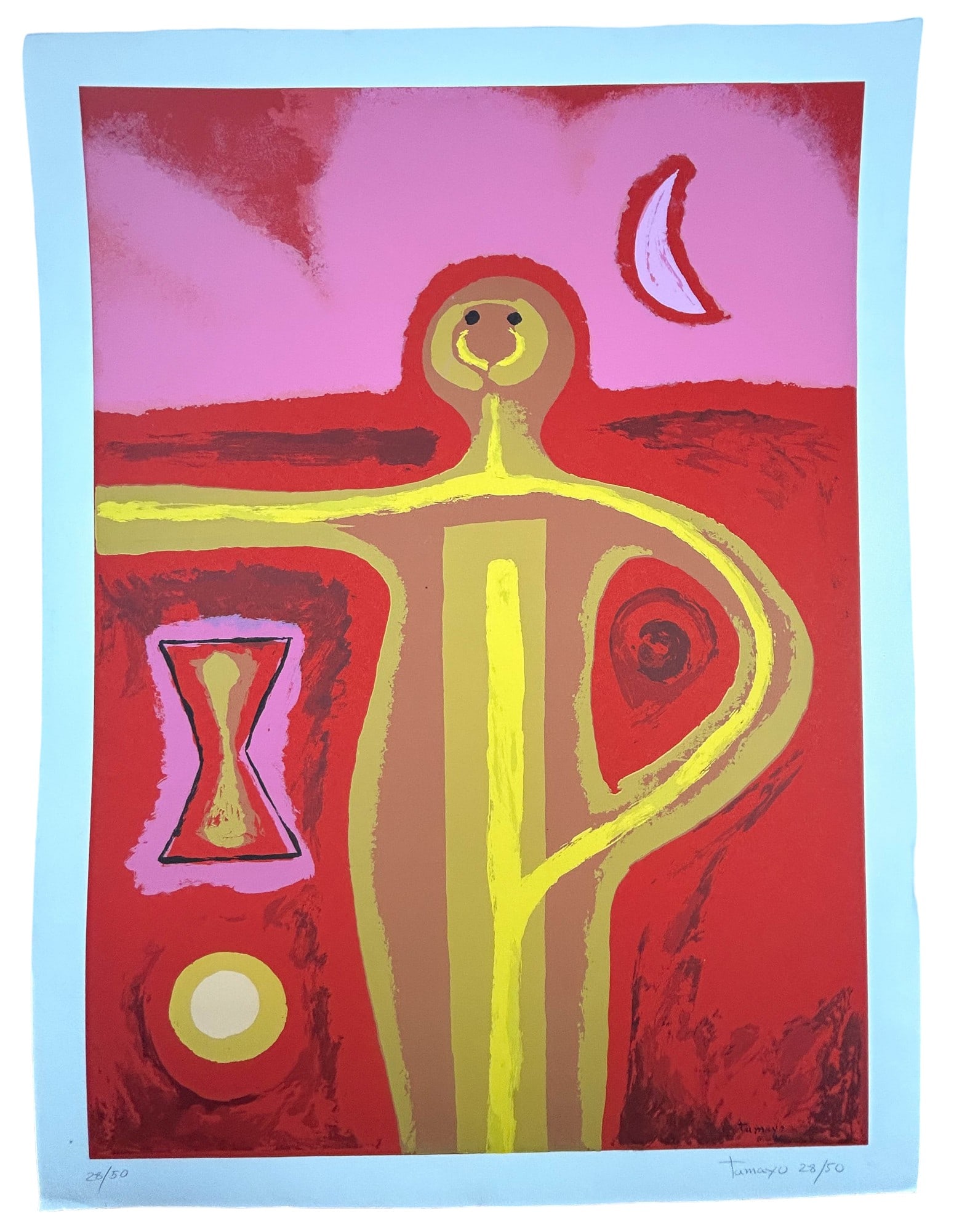 Rufino Tamayo Modernist multi colored Lithograph (1 of 5)