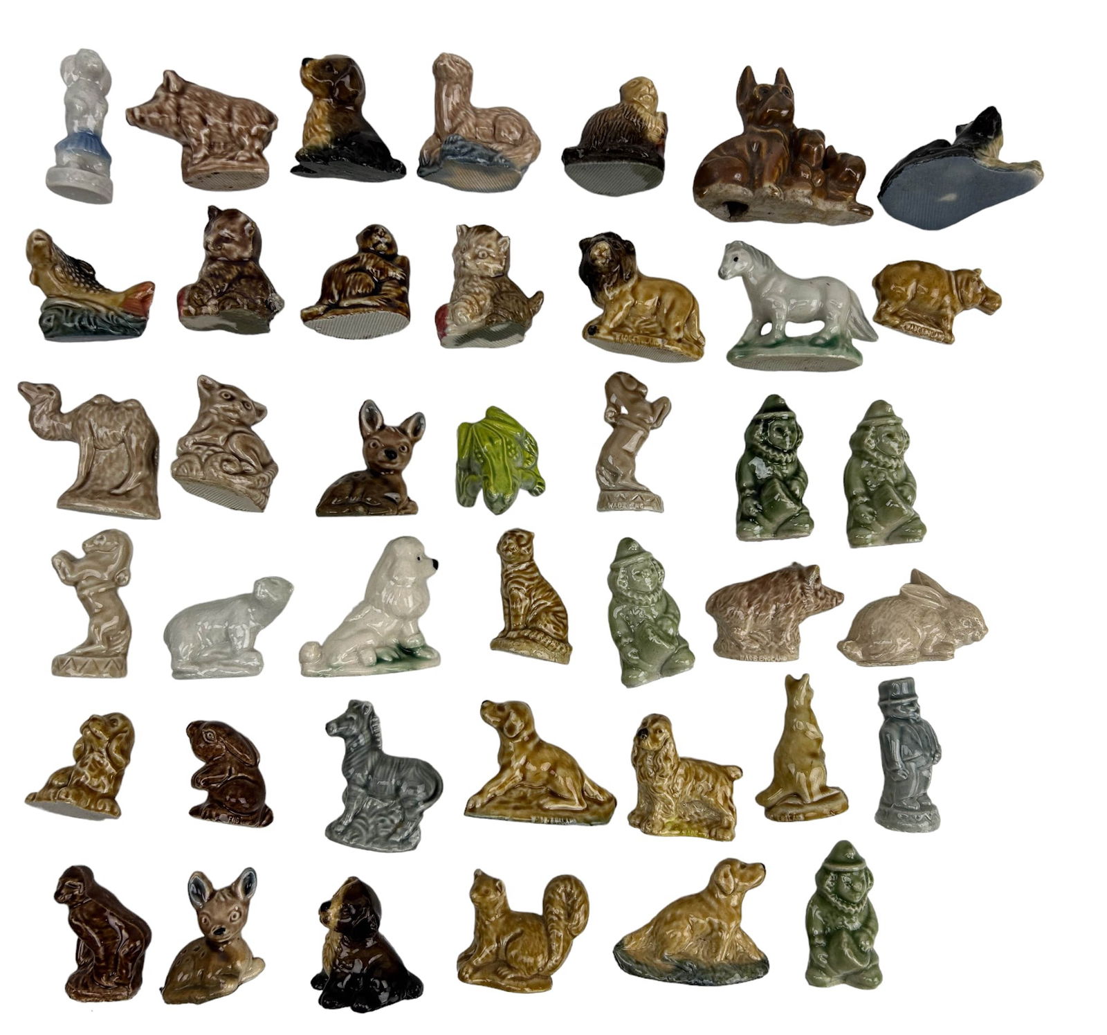 Wade Miniature Porcelain Animal Figurine 41pc LOT (1 of 5)