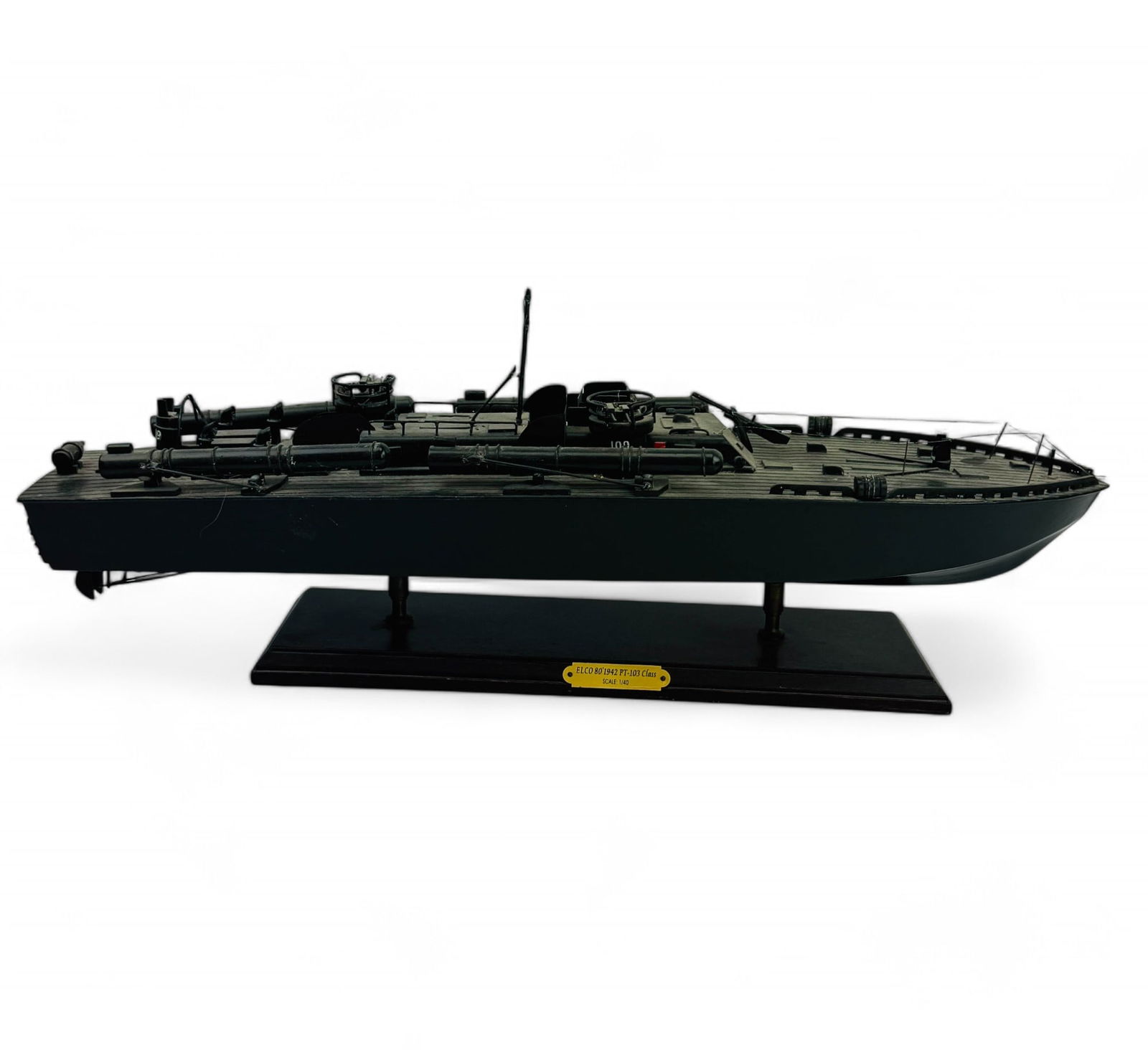 WWII Elco 80' PT-103 Torpedo Boat 1/40 Scale Model (1 of 5)