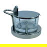 Alessi Stainless Steel & Glass Condiment Server