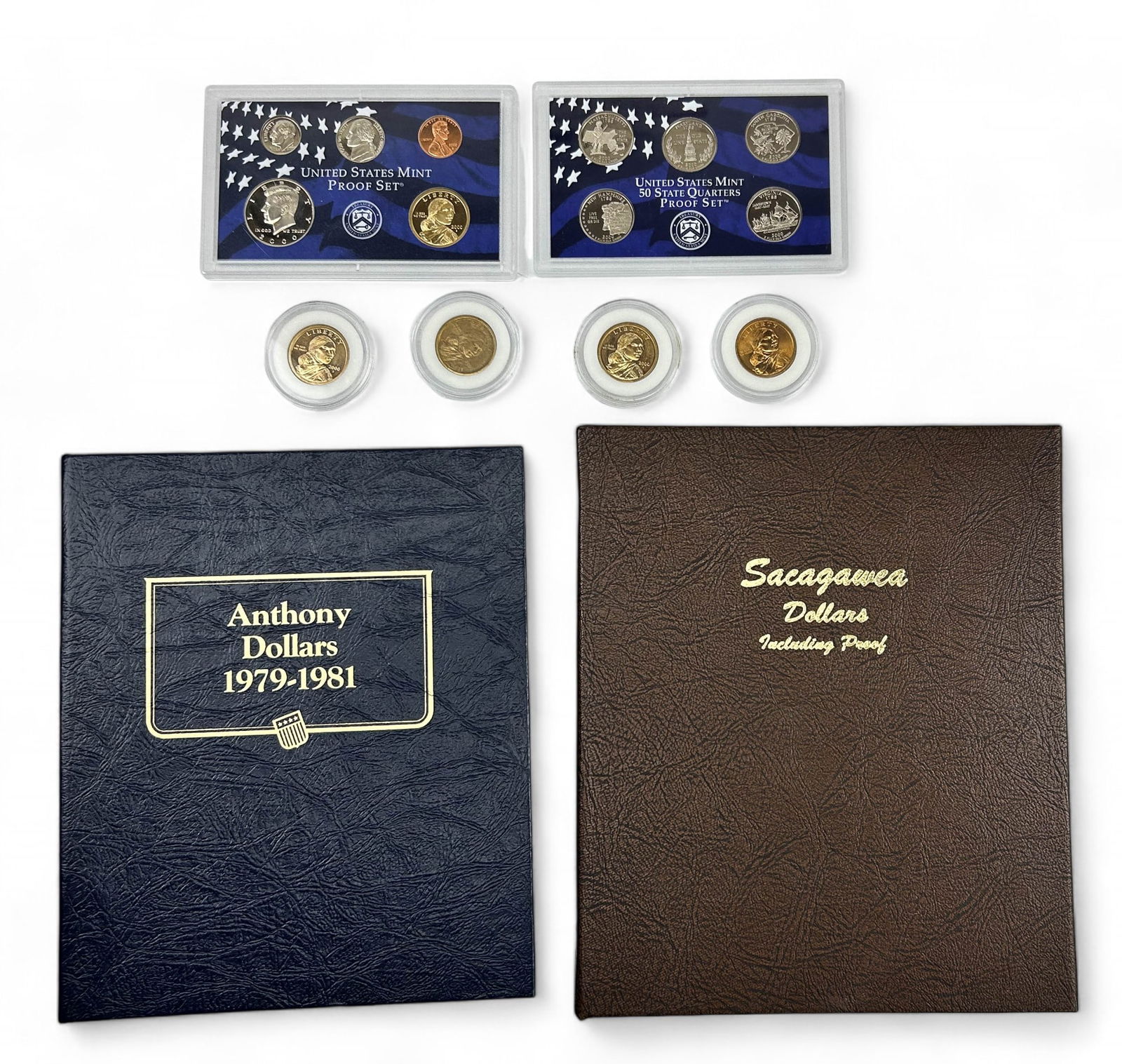 Dansco Coin Album Sacagawea Anthony Dollar & MORE (1 of 9)