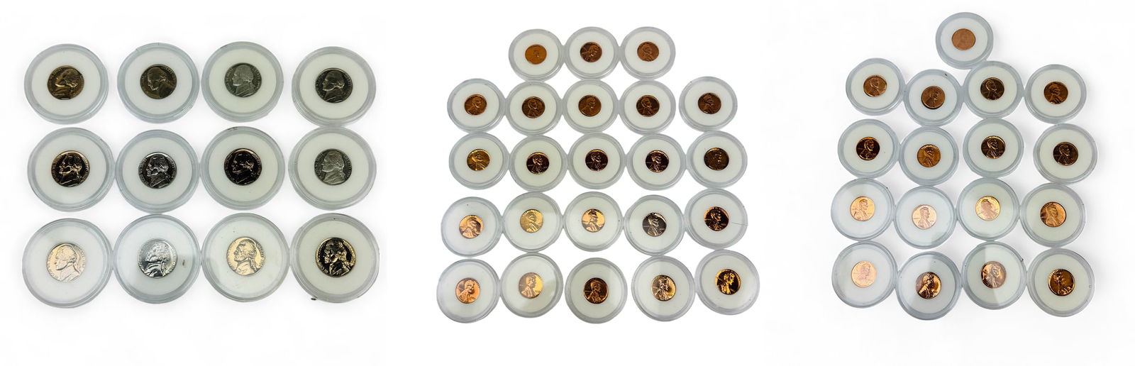 Proof Lincoln Cents & Jefferson Nickels ESTATE LOT (1 of 9)