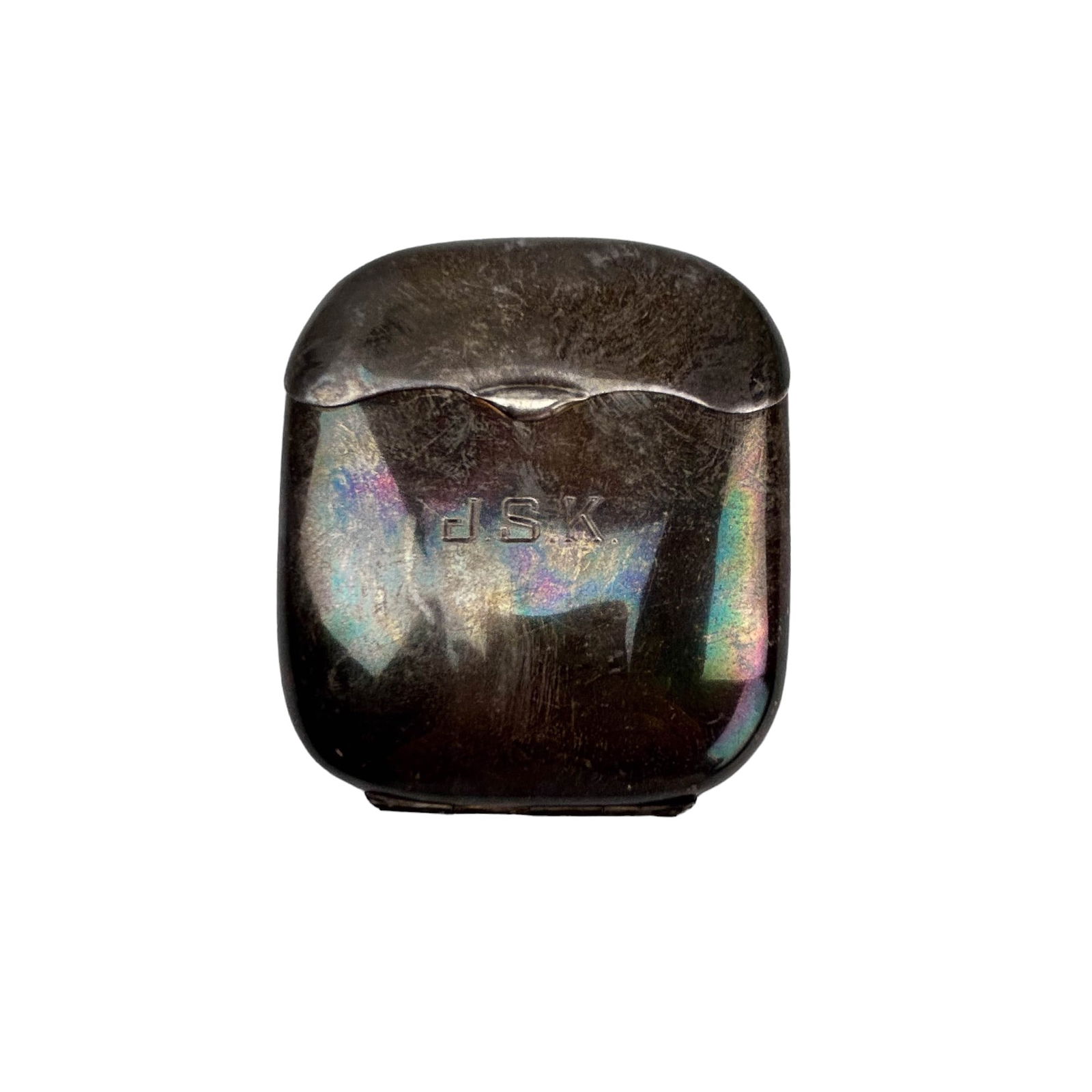 Art Deco Sterling Silver 925 Cigarette Case Holder (1 of 4)