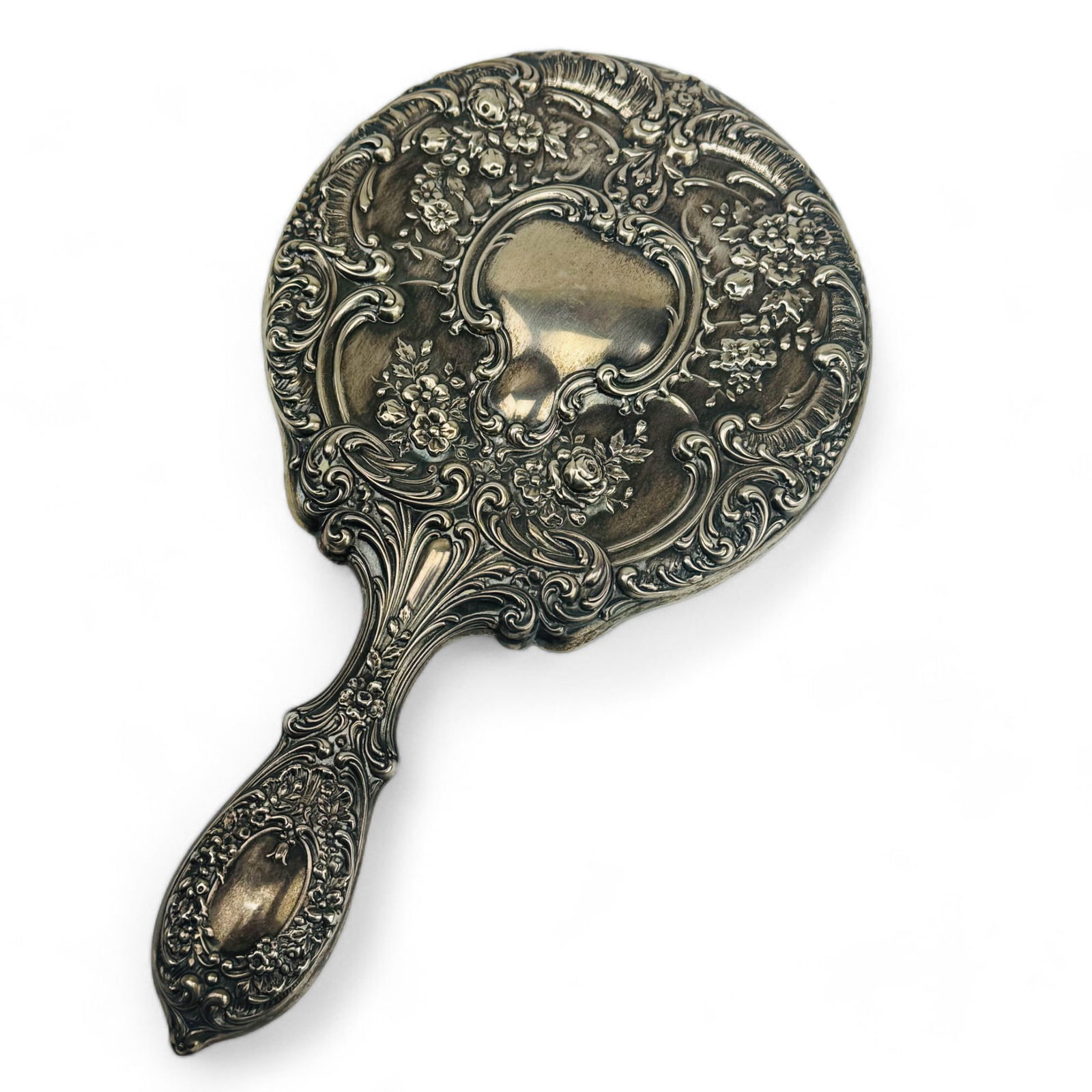 Gorham Sterling Silver Art Nouveau Hand Mirror (1 of 3)
