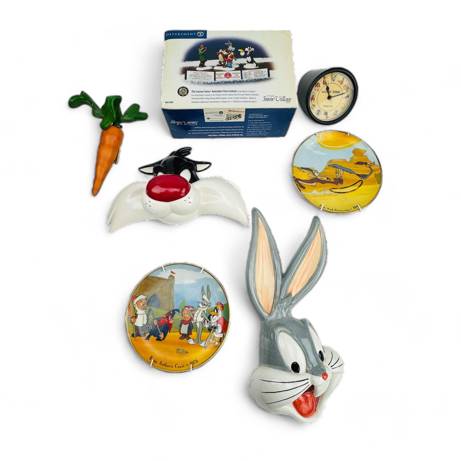 Looney Tunes Bugs Bunny Wile E Coyote & More 7pc (1 of 9)