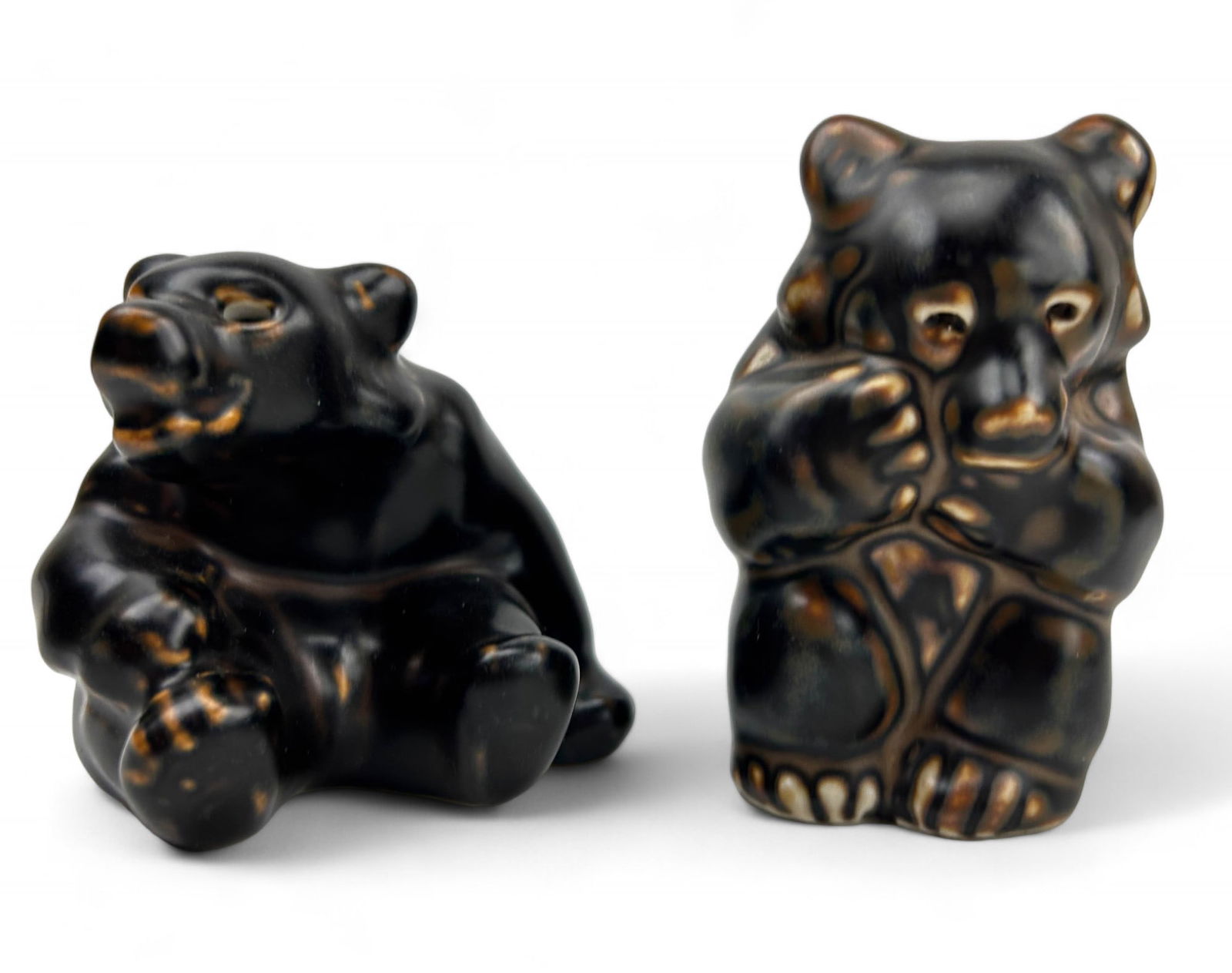 Royal Copenhagen Knud Kyhn Porcelain Bears 2pc LOT (1 of 4)