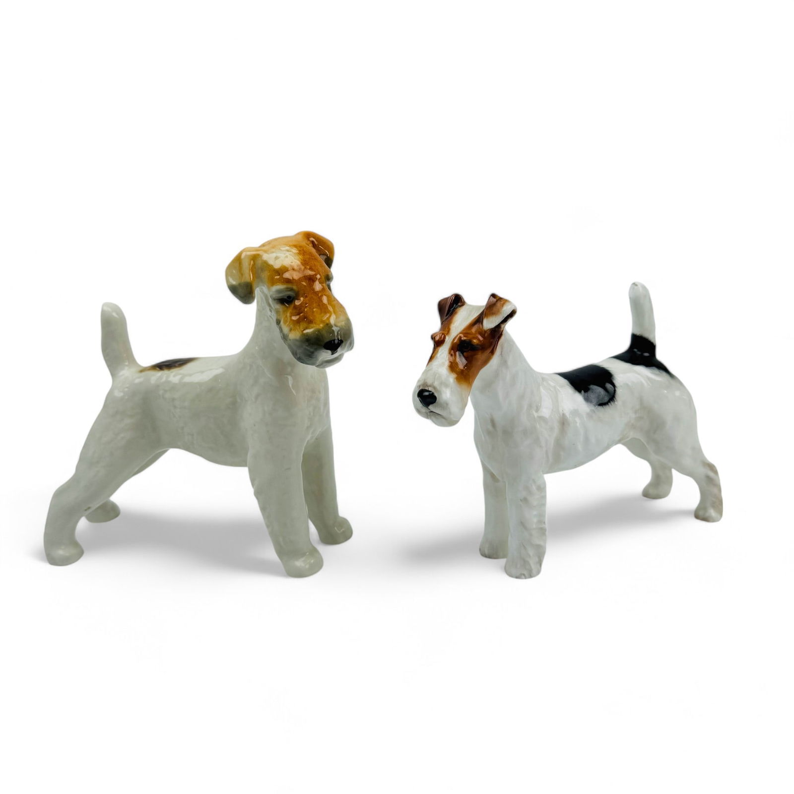 Royal Doulton & Lomonosov Porcelain Dog Figurines (1 of 4)