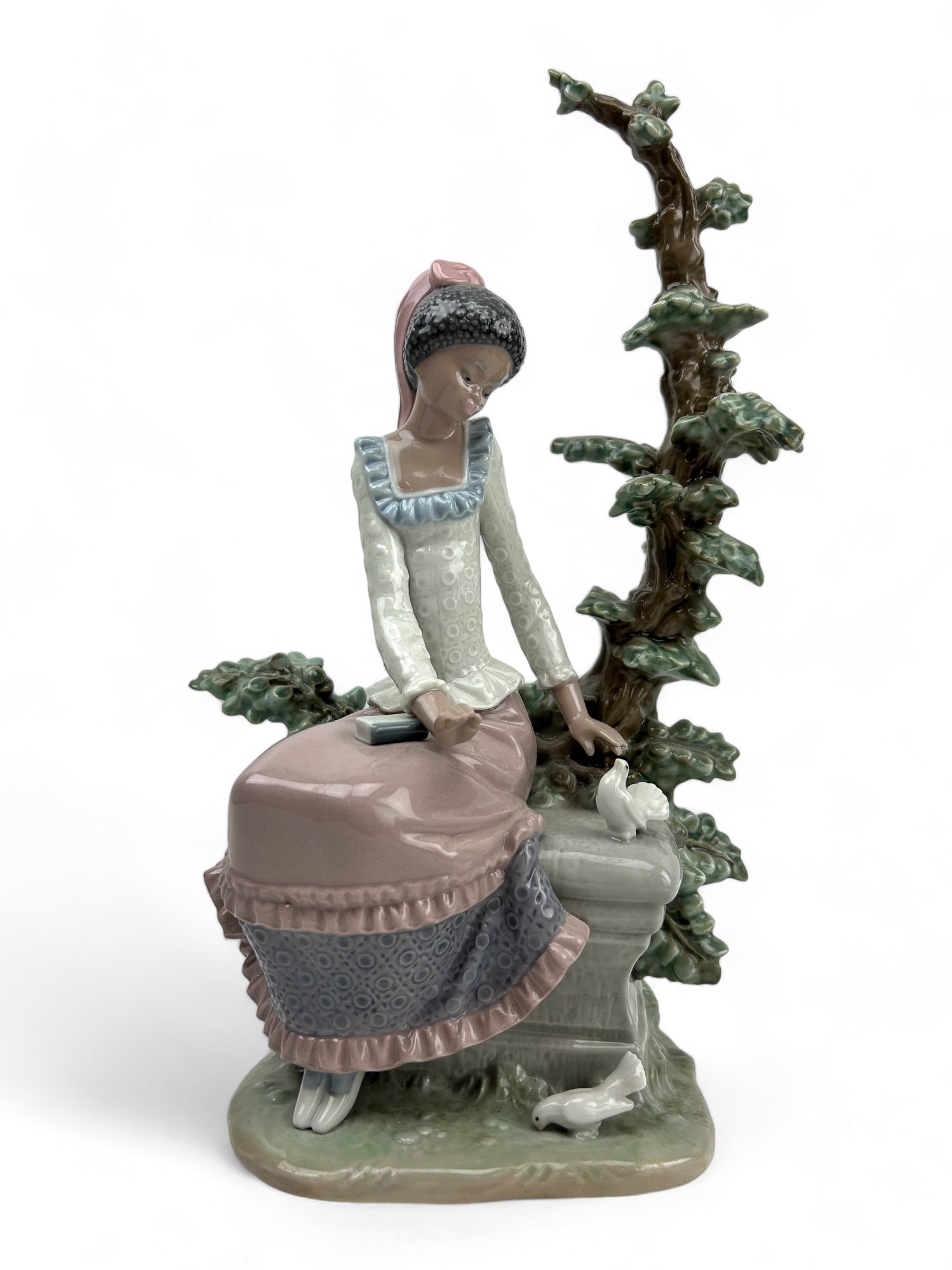 Lladro Harmony #5159 Girl Dove Porcelain Figurine (1 of 7)