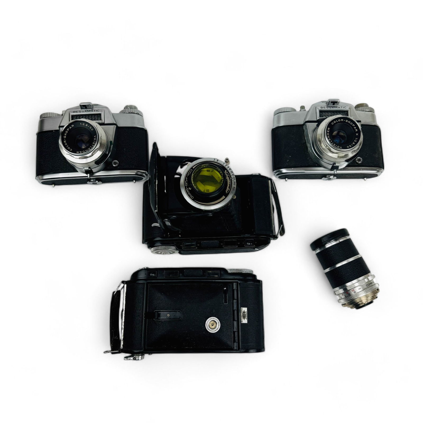 Voightlander Bessamatic & Bessa Folding Camera 4pc (1 of 7)
