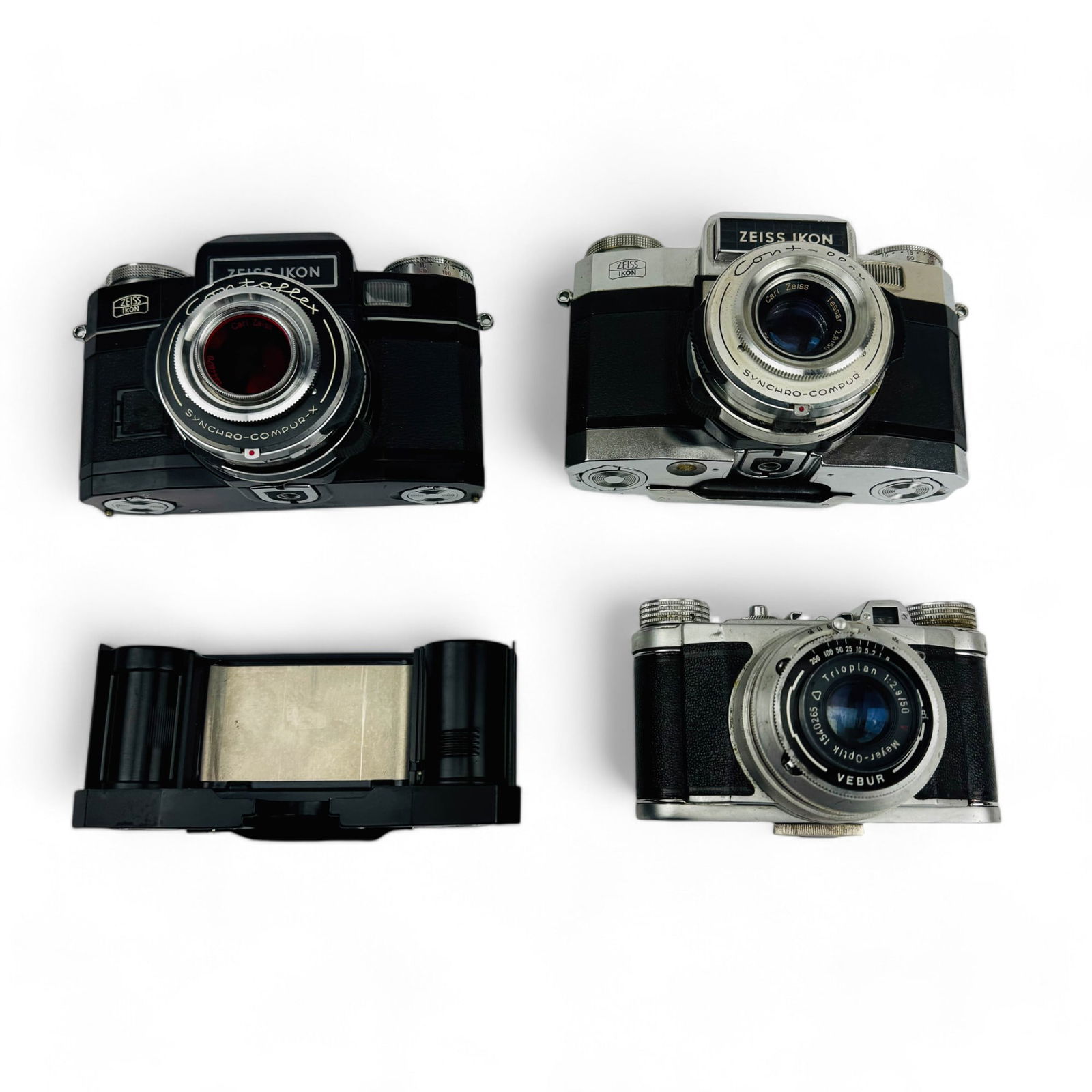 Zeiss Ikon S Matic & Vebur Classic 35 Camera 3pc (1 of 6)