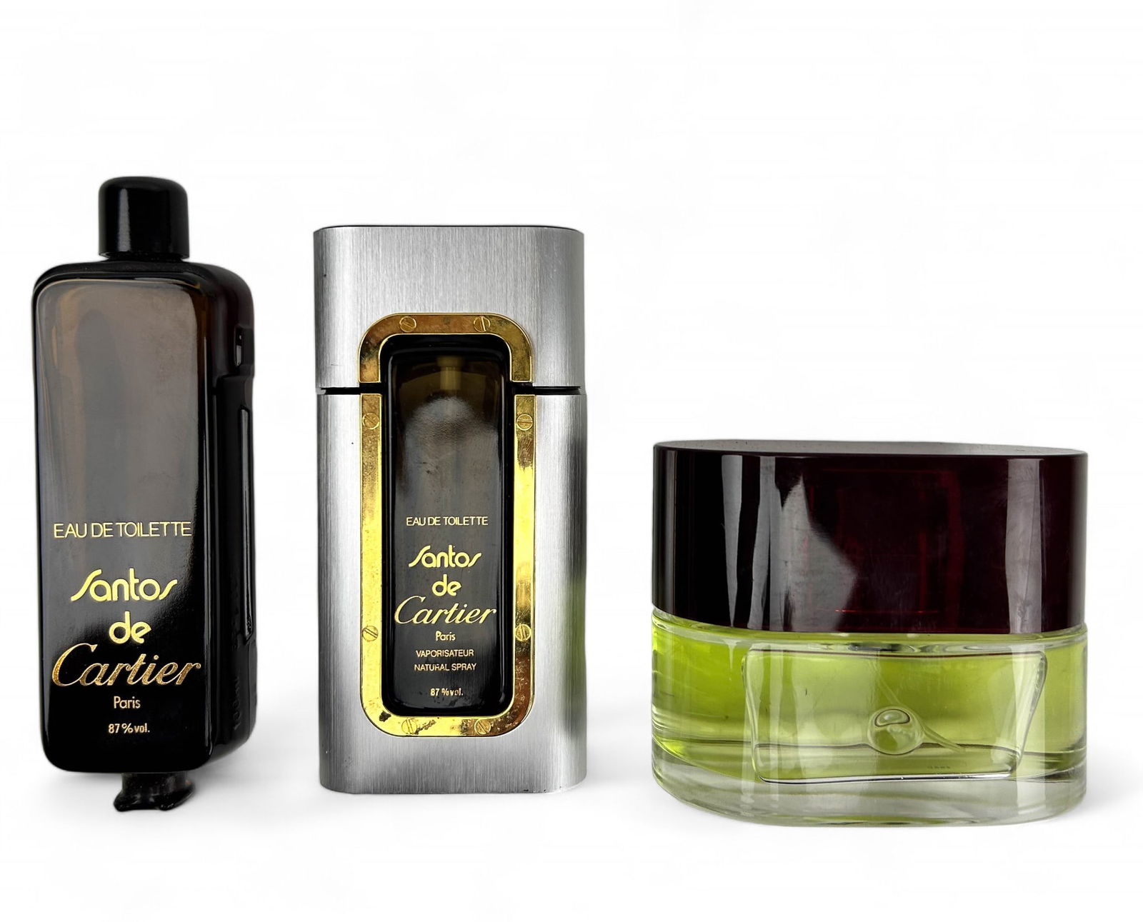 Cartier Santos De Cartier Eau De Toilette Spray 3p (1 of 6)