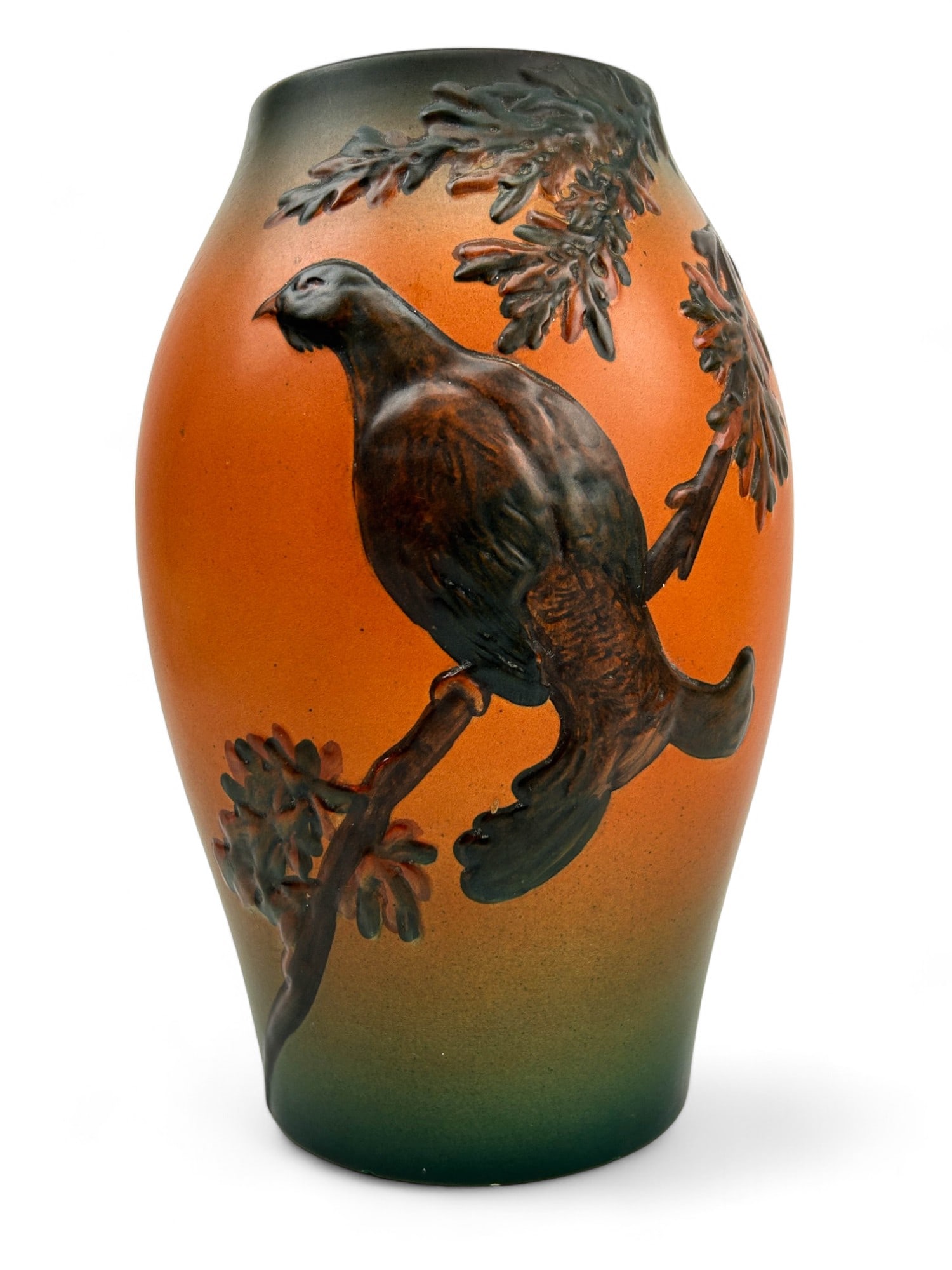 Ipsens Danish Ceramic Art Pottery Grouse Bird Vase (1 of 7)