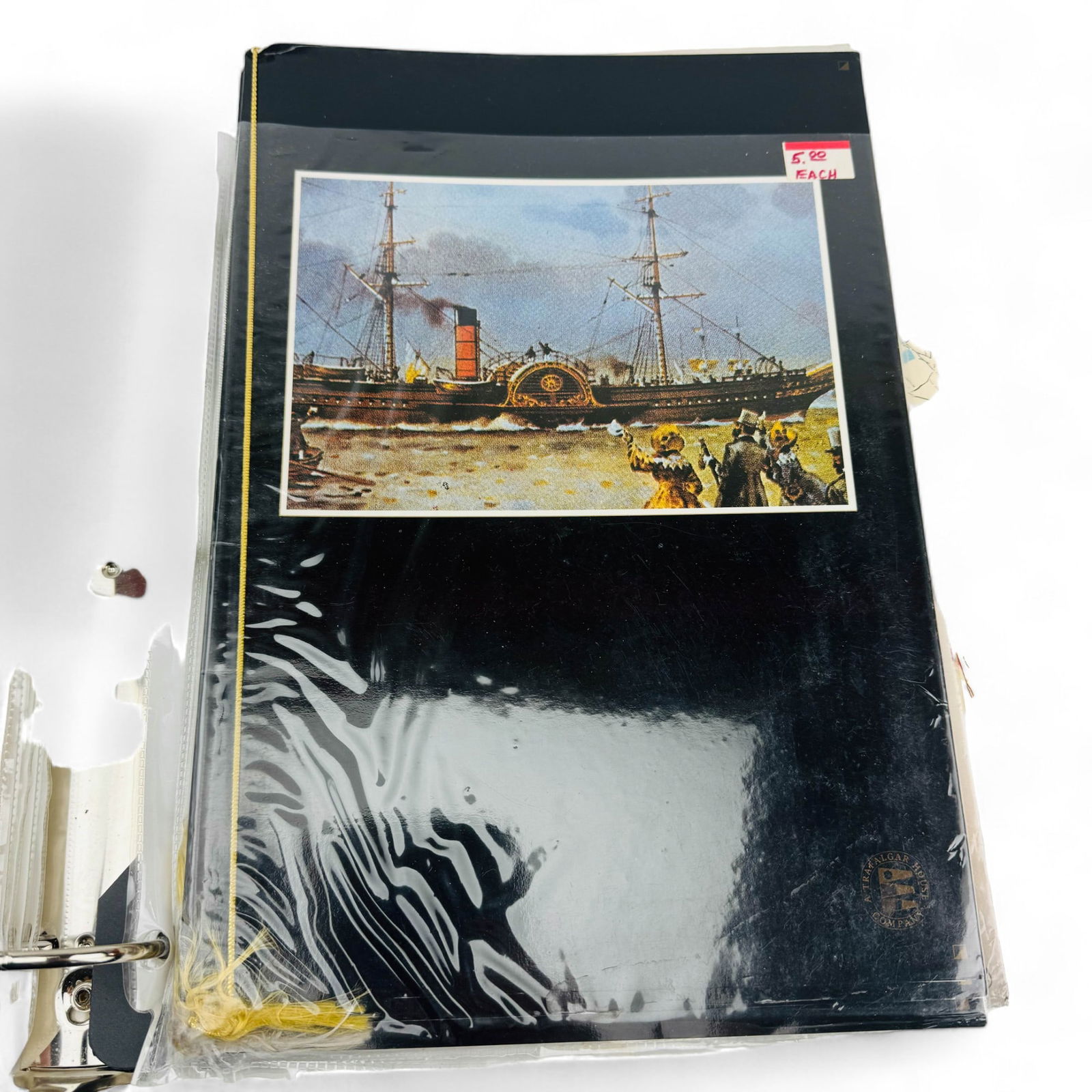 Ocean Cruise Yacht Ship Liner Menu ESTATE LOT 35+ (1 of 8)