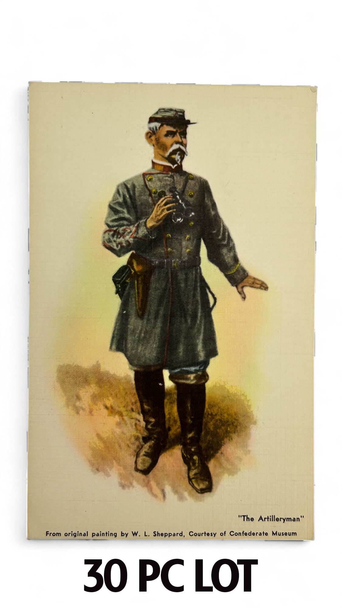 Civil War Era Postcard ESTATE COLLECTION 30pc LOT (1 of 5)