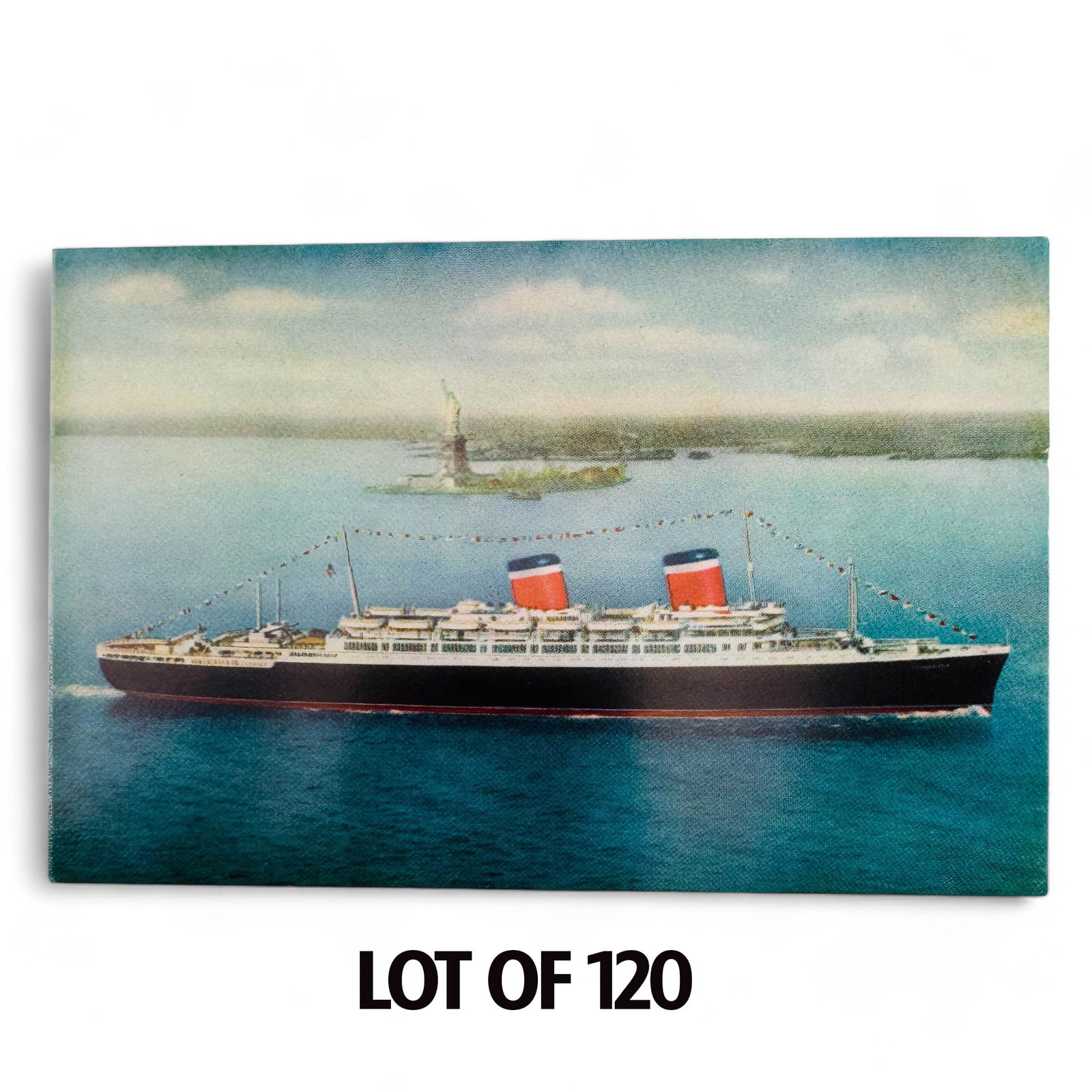 Ocean Liners Steamboats Ships Postcard ESTATE LOT (1 of 5)