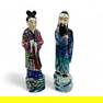 Chinese Famille Rose Painted Pr Porcelain Figurine