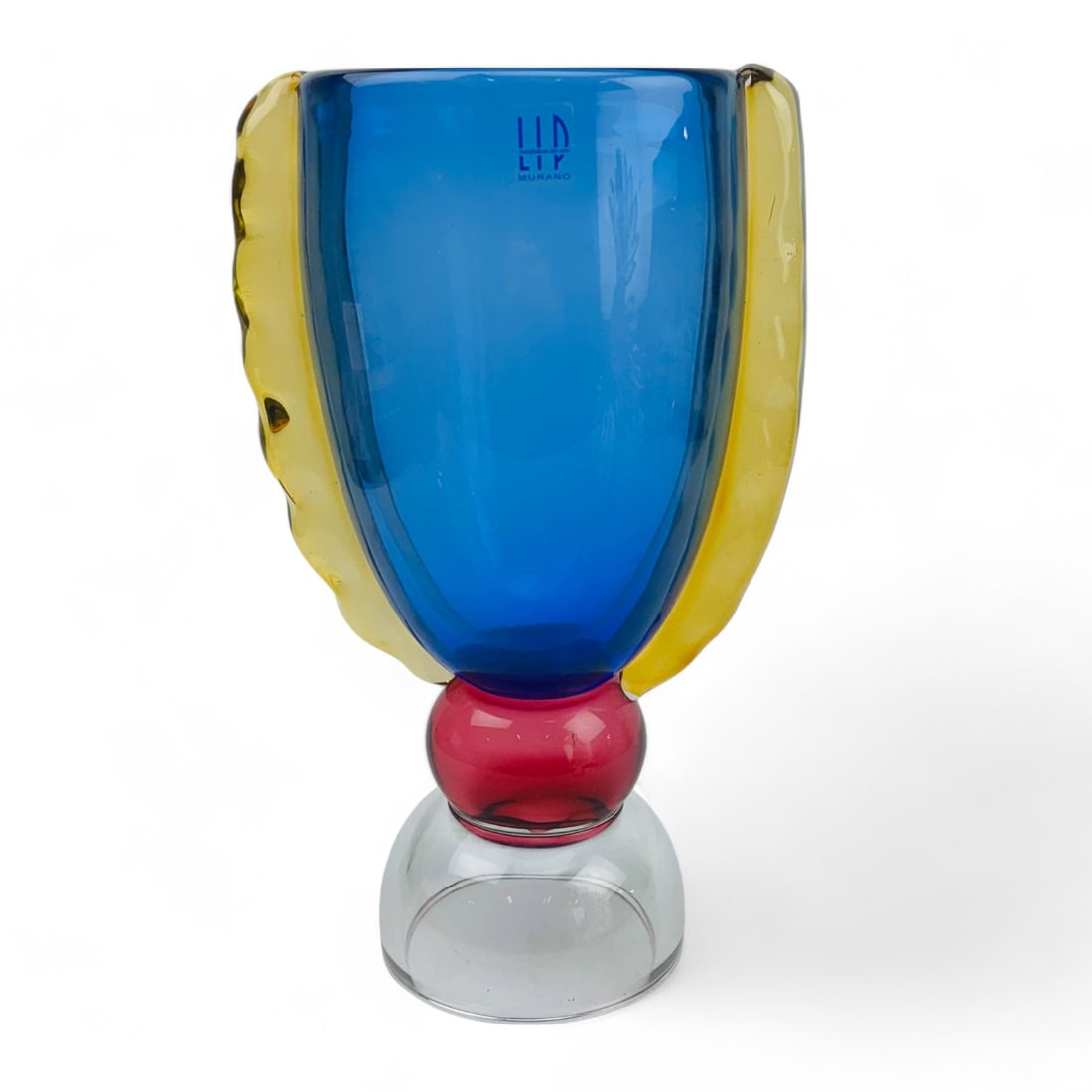 Marcello Furlan b1962 Murano Studio Art Glass Vase (1 of 5)