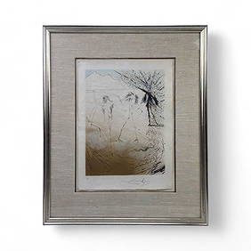 Salvador Dali 1904-1989 Colored Lithograph SIGNED (1 of 5)