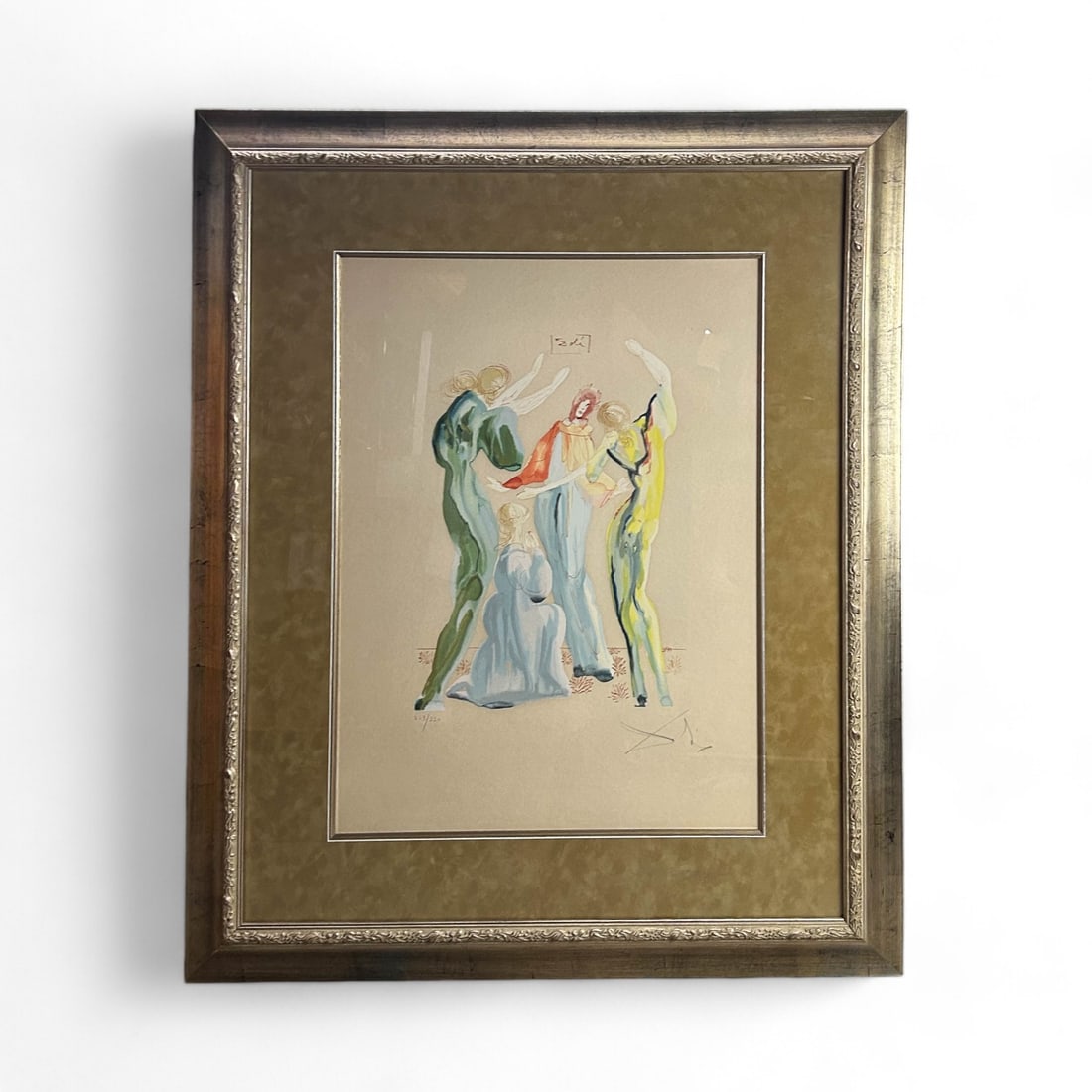 Salvador Dali 1904-1989 LA DANSE Lithograph SIGNED (1 of 5)