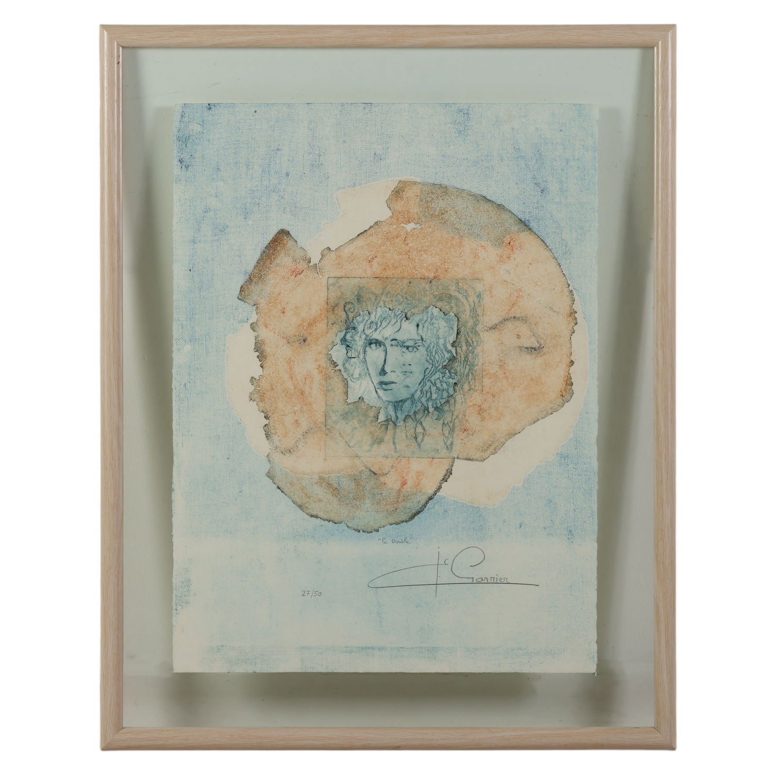 J.C. Garrier 20C. Surrealist Litho LE Print SIGNED (1 of 5)