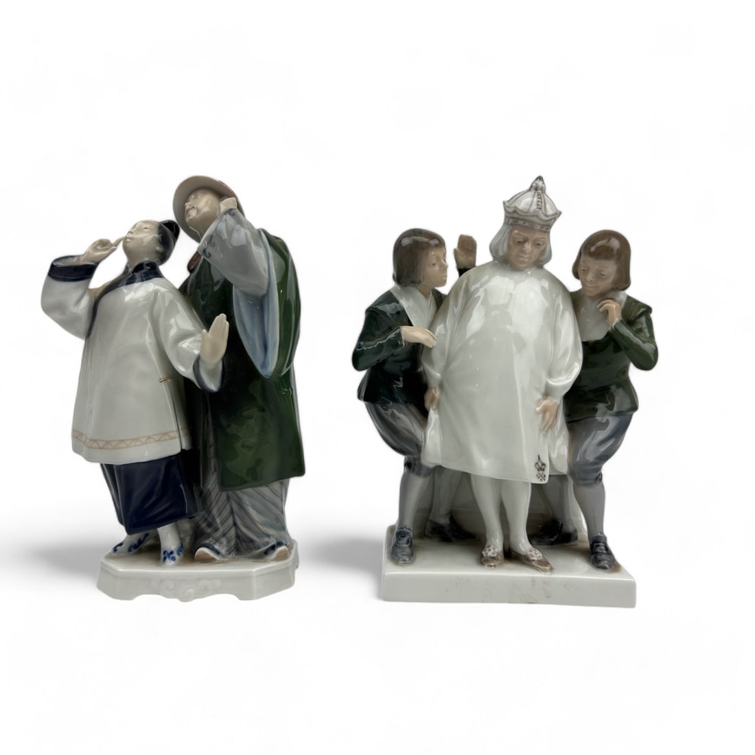 Royal Copenhagen Denmark Porcelain Figurine 2p LOT (1 of 4)