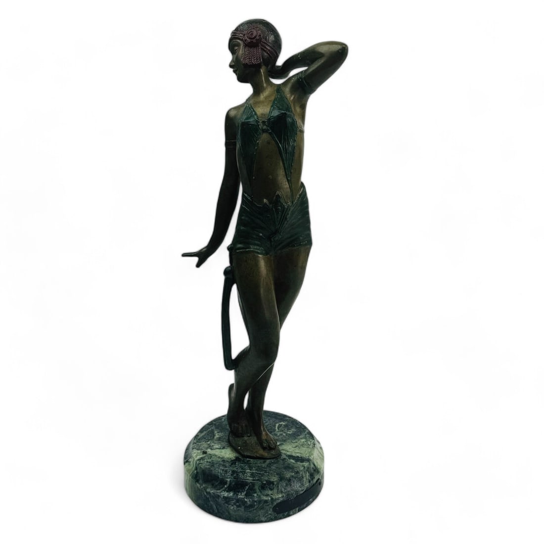 Egyptian Dancer Bronze Sculpture After D. Chiparus (1 of 4)