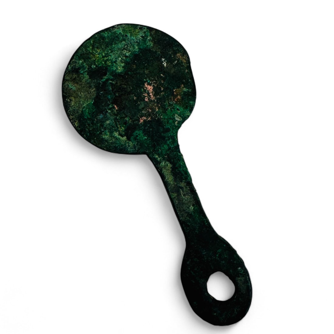 Ancient Bronze Cycladic Violin Form Artifact Idol (1 of 4)