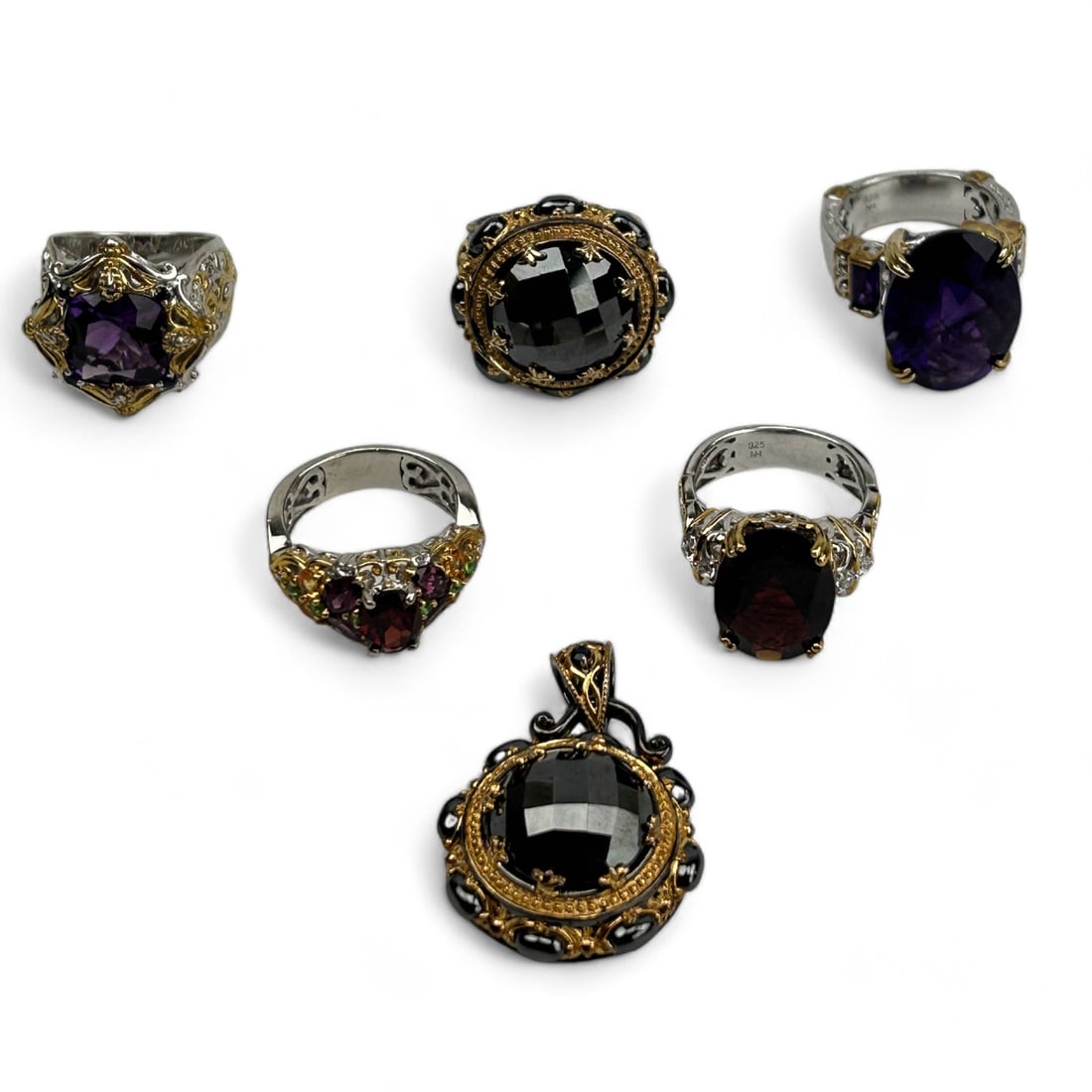 Michael Valitutti Gems En Vogue Ring Pendant LOT (1 of 9)
