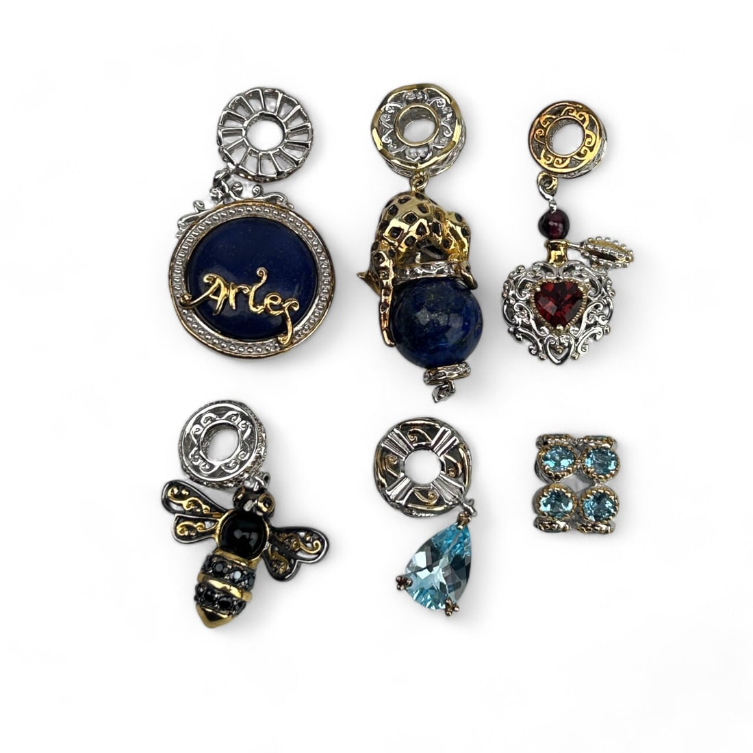 Michael Valitutti Gems En Vogue Bracelet Charm LOT (1 of 5)