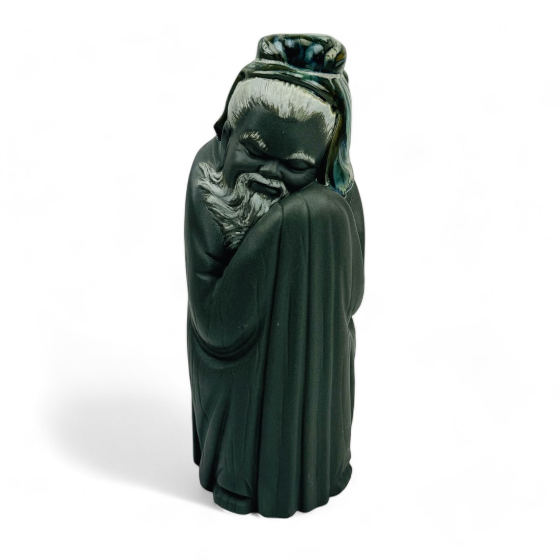 Lladro Tall Chinese #2056 Gres Porcelain Figurine (1 of 5)