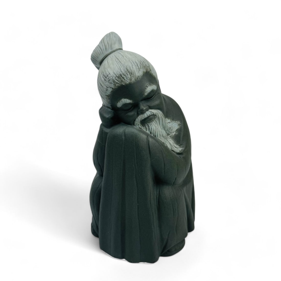 Lladro Short Chinese #2057 Gres Porcelain Figurine (1 of 5)