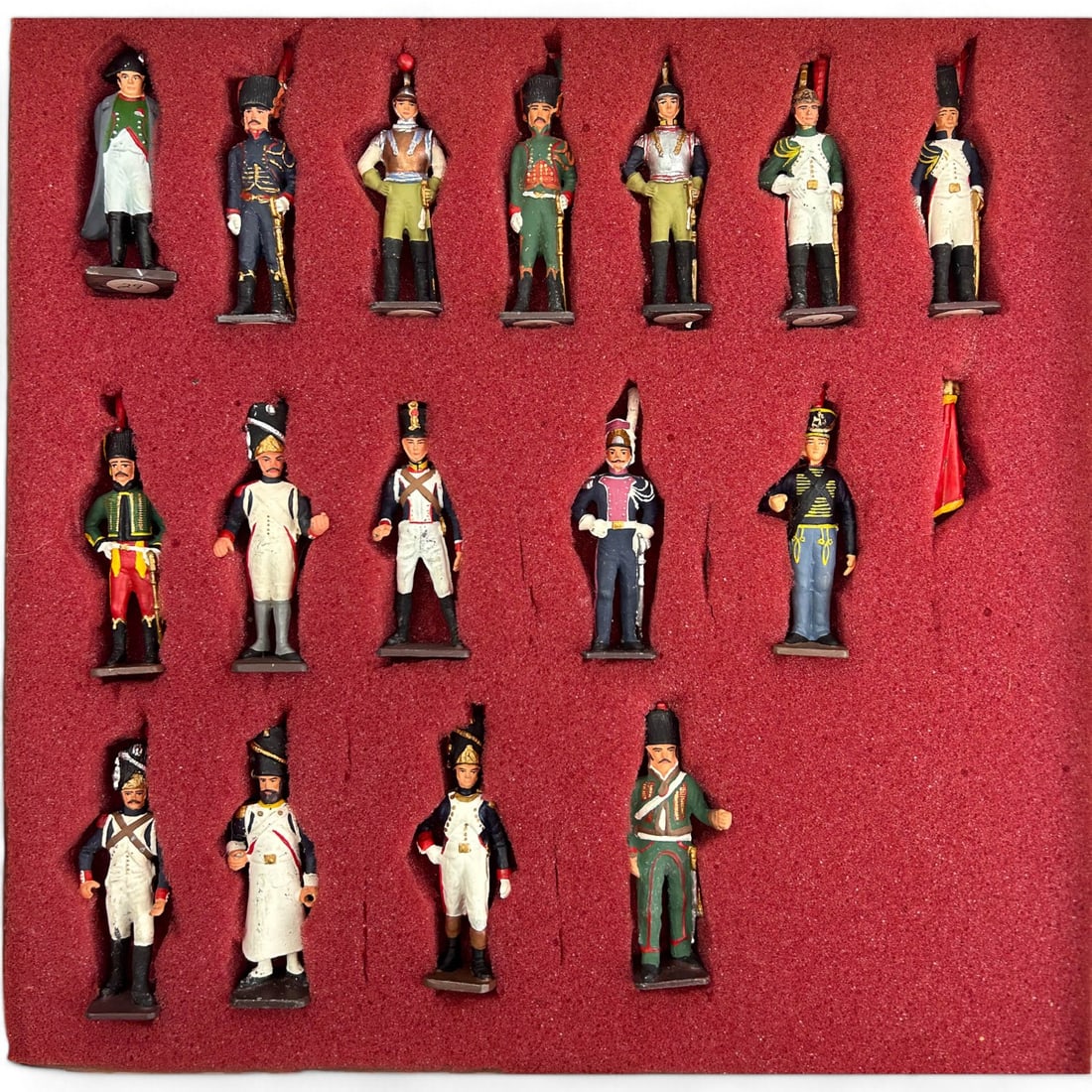 Napoleonic War Time Miniature Toy Soldiers Set Box (1 of 5)