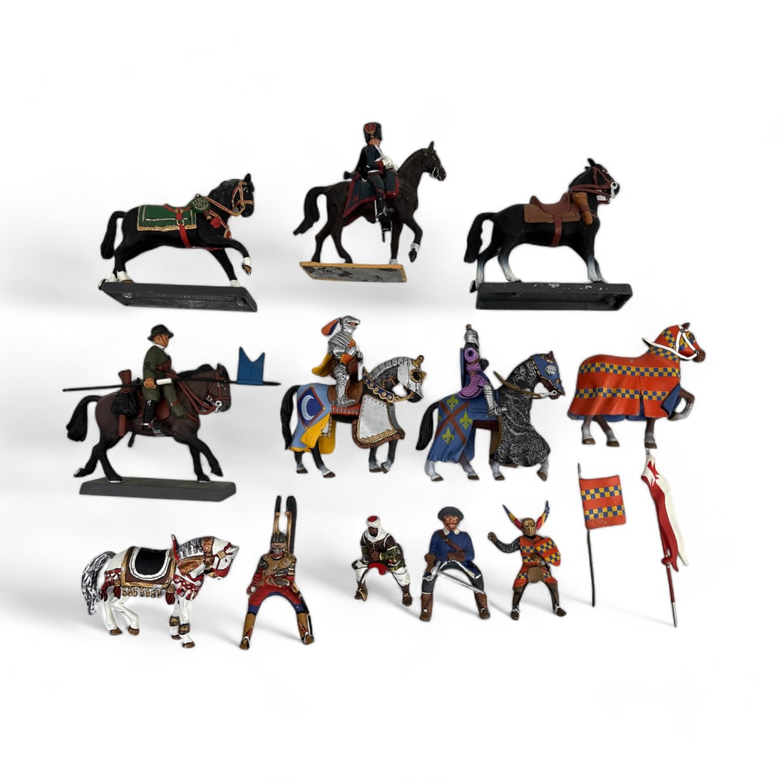 Renaissance Cavalry Miniature Mounted Toy Soldiers (1 of 7)