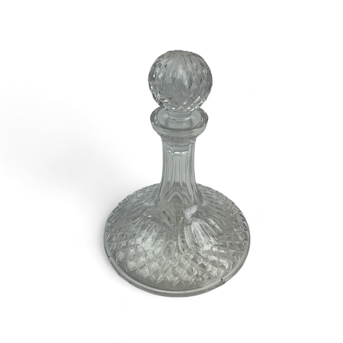 Waterford Crystal Lismore Ship Decanter w/ Stopper (1 of 7)
