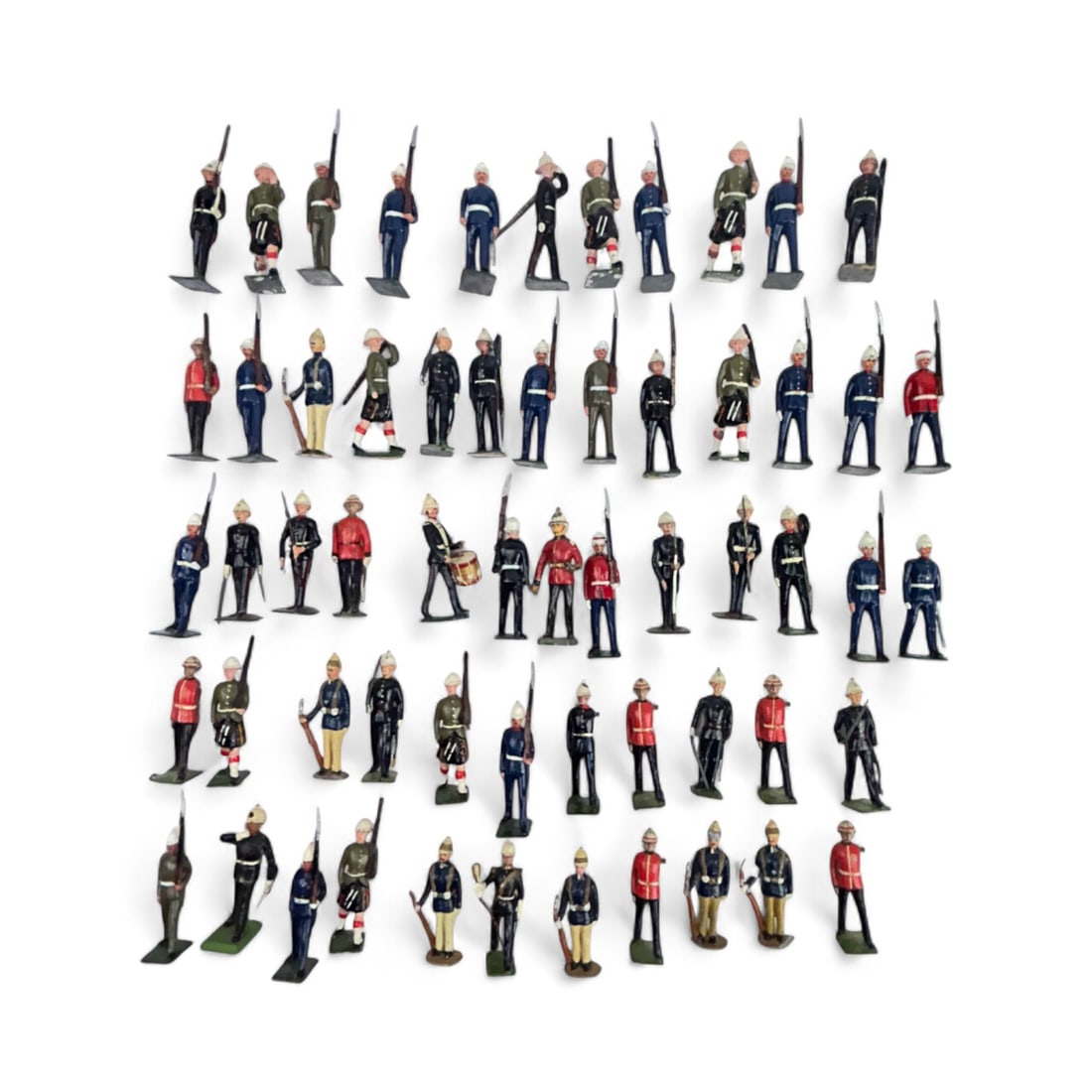 Royal Marine Infantry Miniature Lead Toy Soldiers (1 of 11)