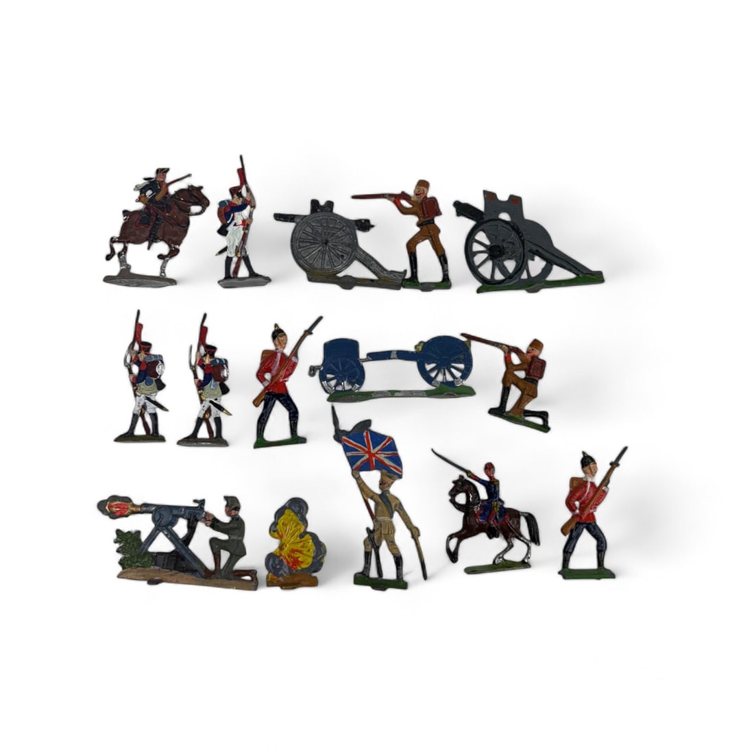 Mini Flat Lead Hand Painted Toy Soldier Collection (1 of 5)