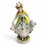 Antique German Porcelain Victorian Lady Figurine