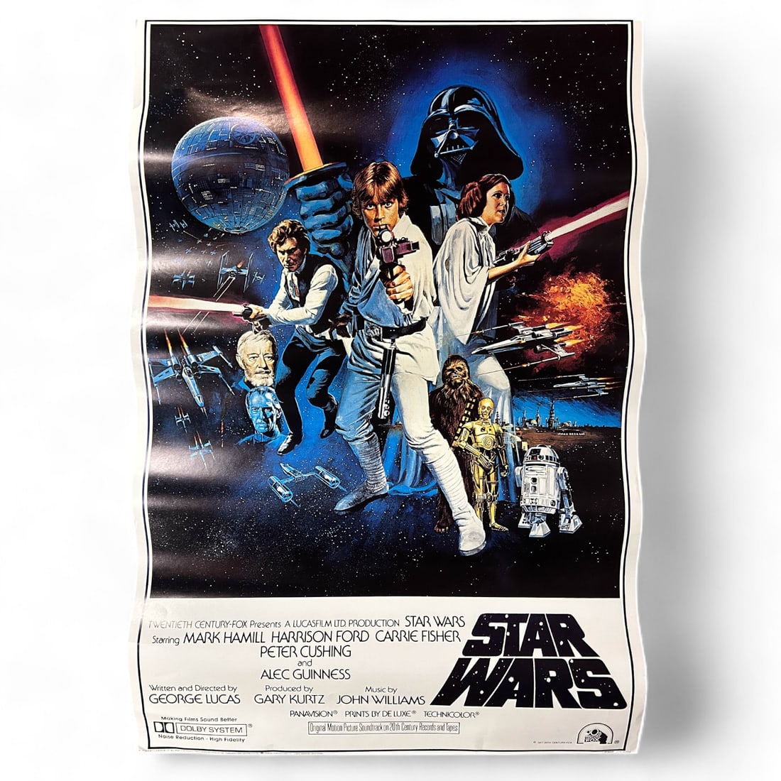 1977 Star Wars Color Movie Poster 20th Century Fox (1 of 4)