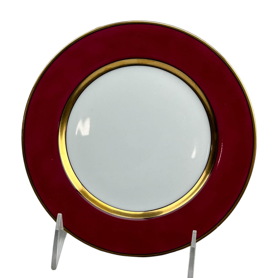 Fitz Floyd Renaissance Cinnabar Bread Plates 8pc (1 of 2)